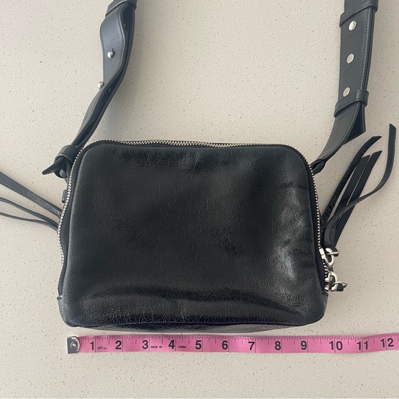 All Saints Black Crossbody Bag